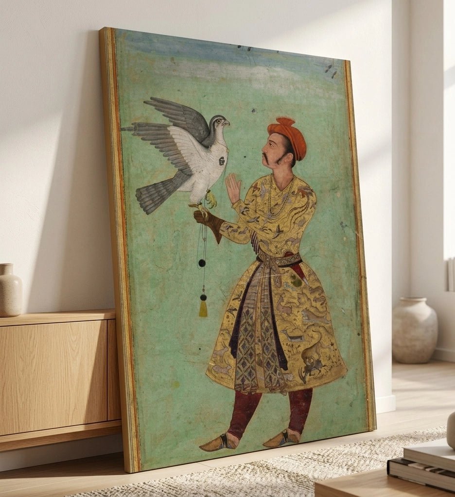 A Dialogue in Turquoise and Gold - ARTIFIYY