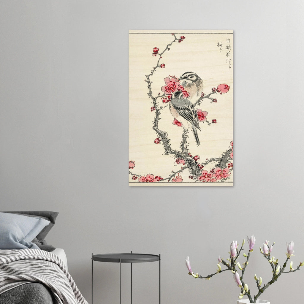 Echoes of Meiji: The Pine Bunting - ARTIFIYY