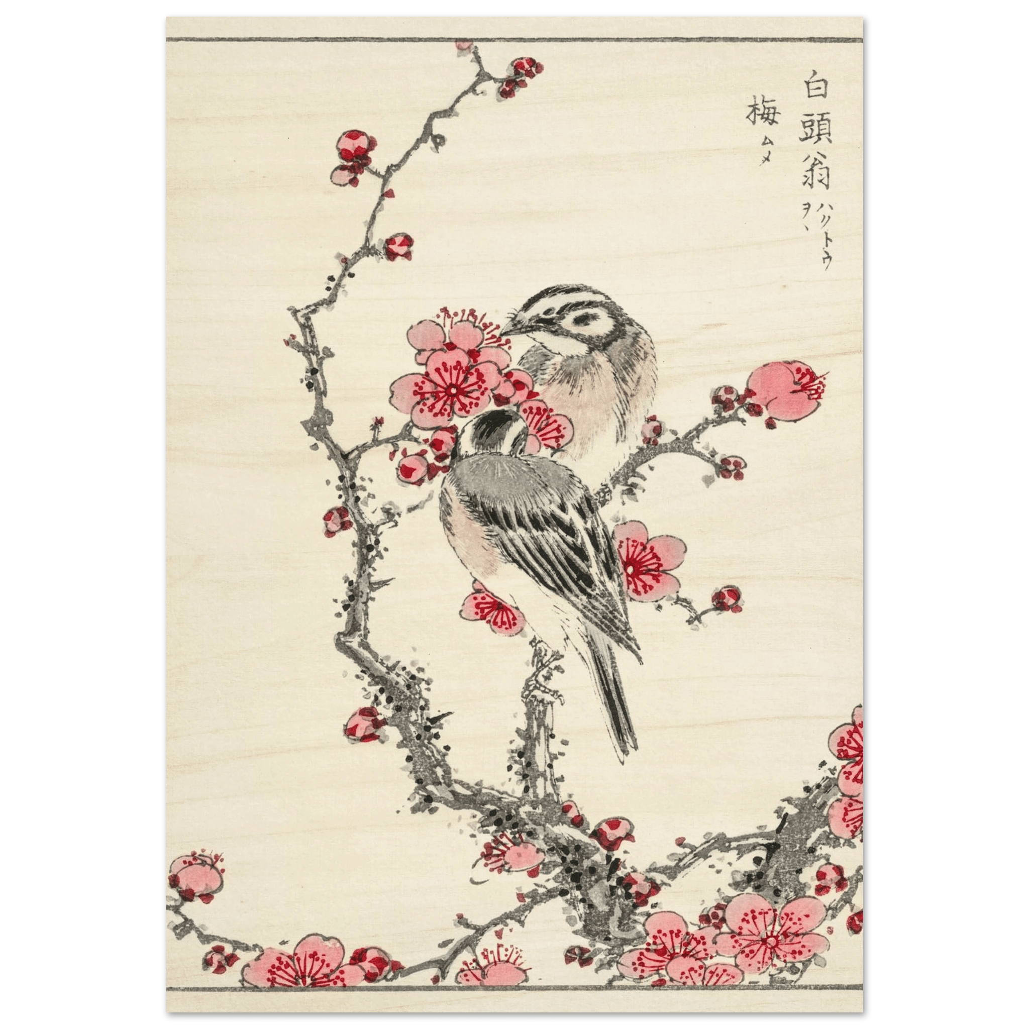 Echoes of Meiji: The Pine Bunting - ARTIFIYY