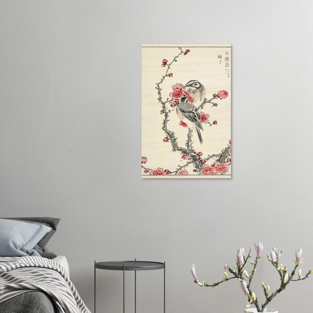 Echoes of Meiji: The Pine Bunting - ARTIFIYY