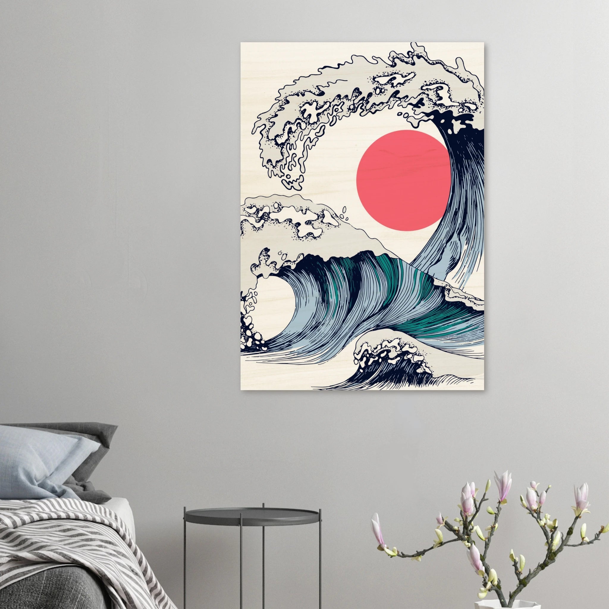 Eternal Embrace of Sea and Sun - ARTIFIYY