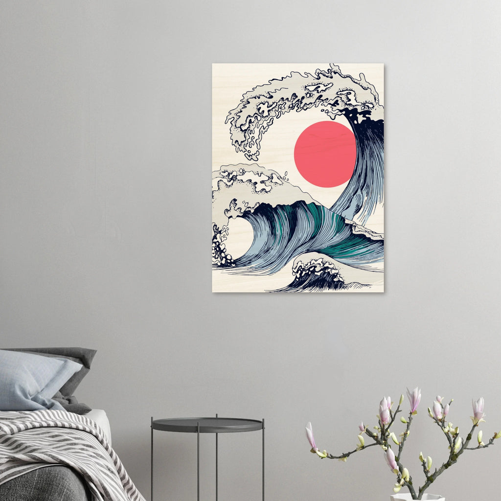 Eternal Embrace of Sea and Sun - ARTIFIYY