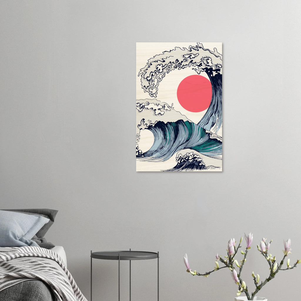 Eternal Embrace of Sea and Sun - ARTIFIYY