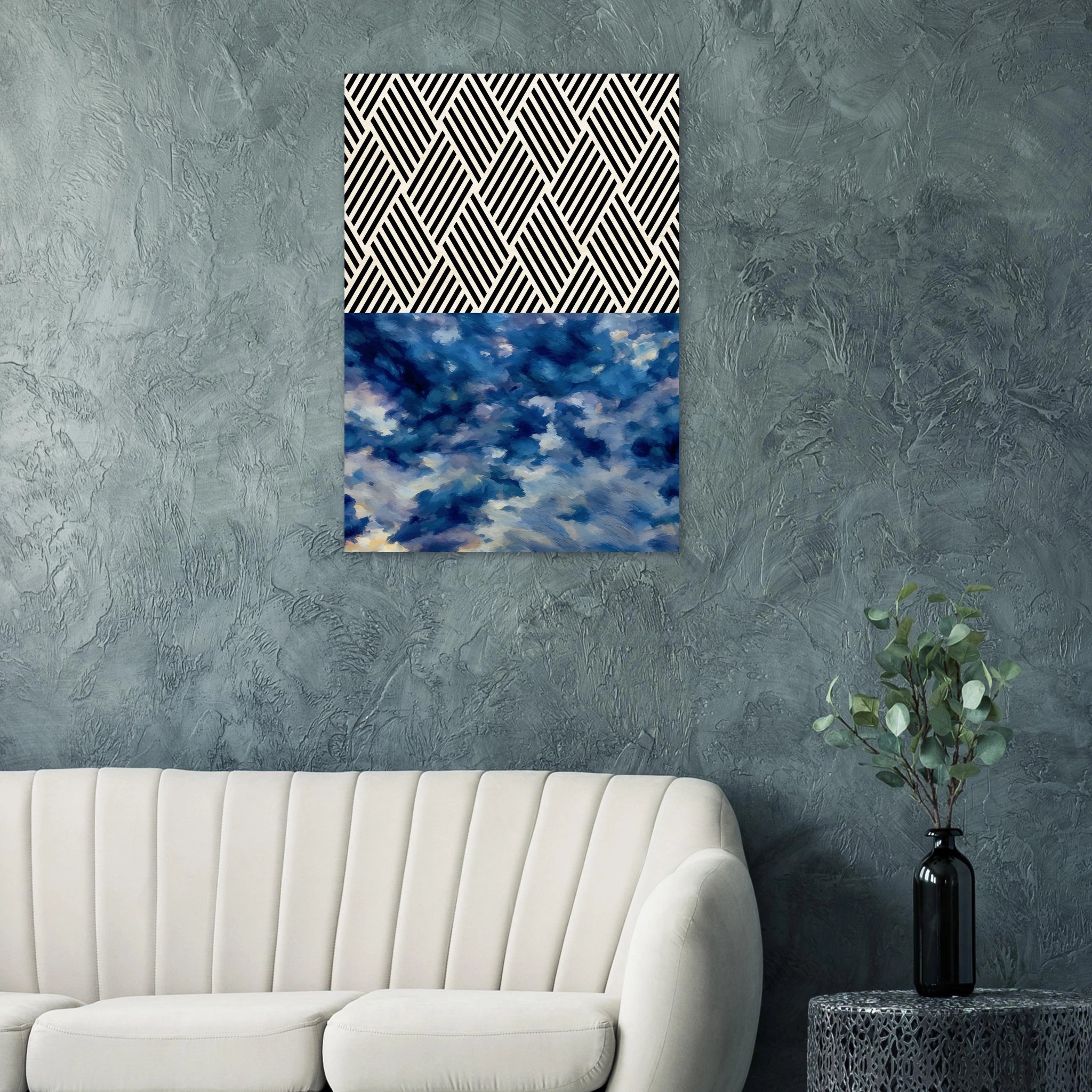 Whispering Patterns : Wood Canvas Art - ARTIFIYY
