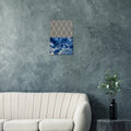 Whispering Patterns : Wood Canvas Art - ARTIFIYY