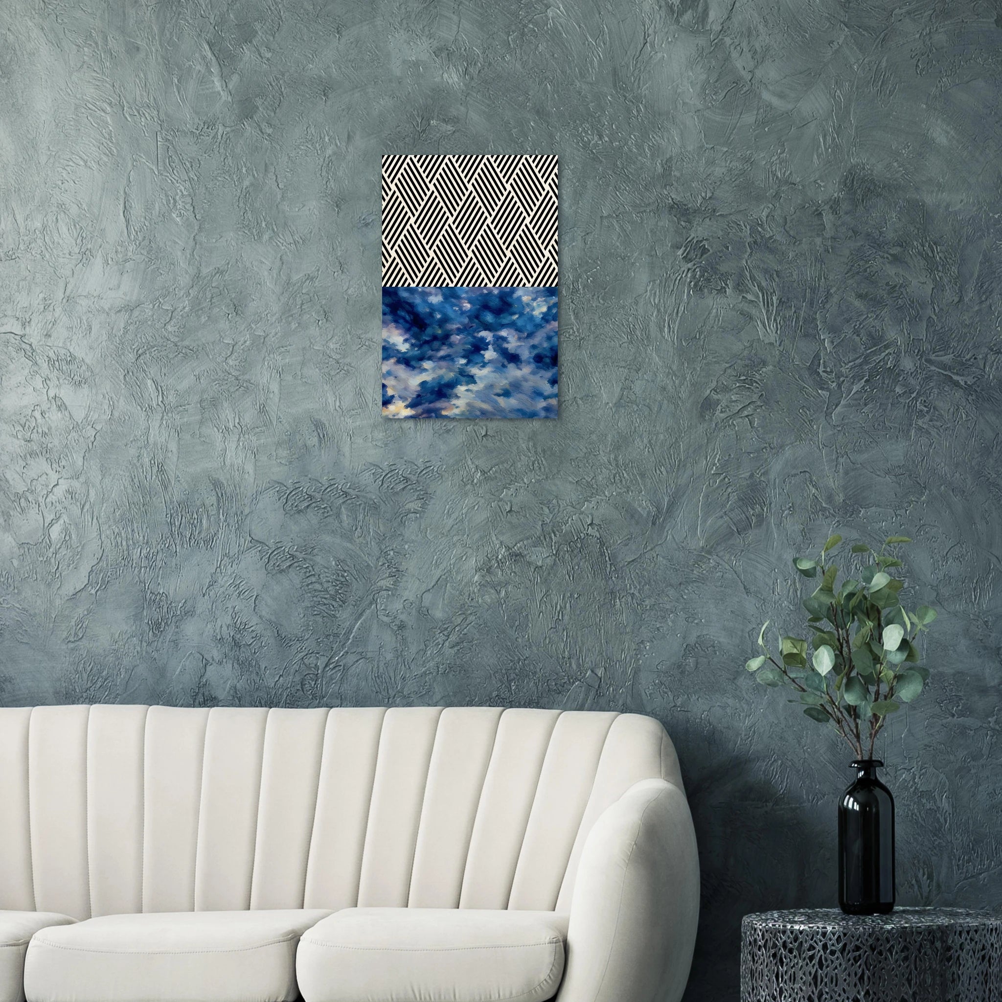 Whispering Patterns : Wood Canvas Art - ARTIFIYY
