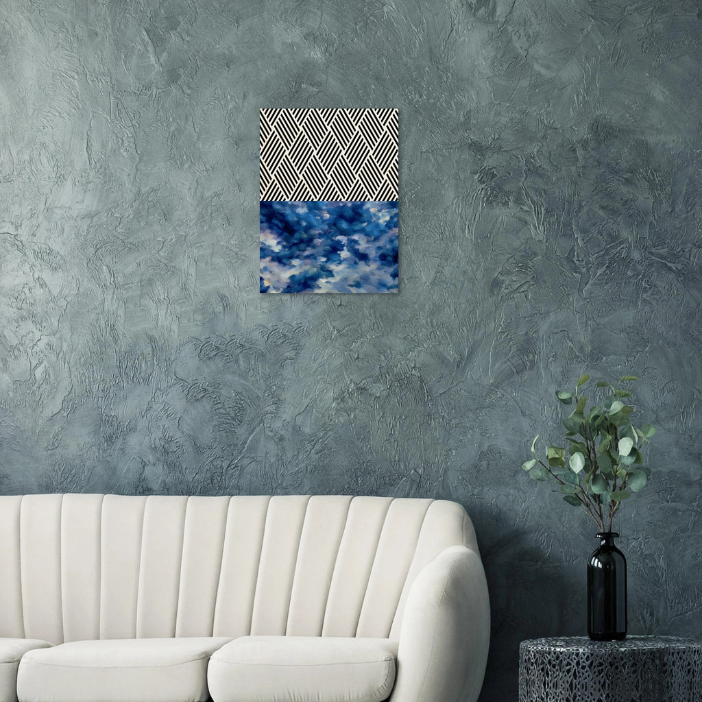Whispering Patterns : Wood Canvas Art - ARTIFIYY