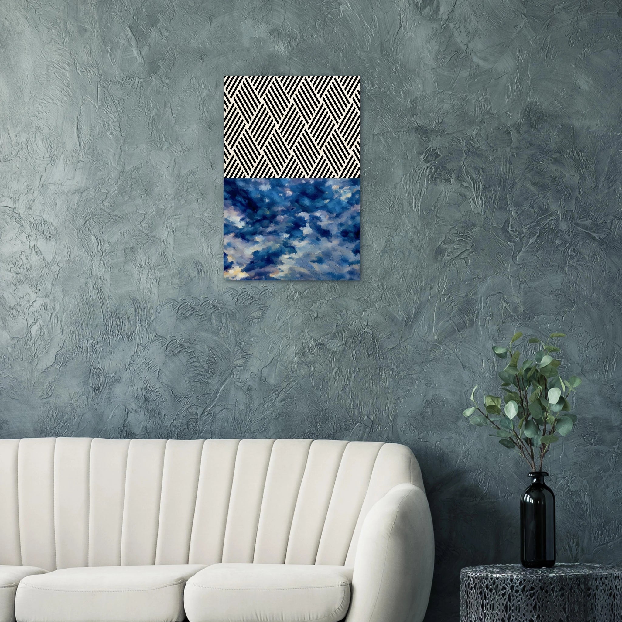Whispering Patterns : Wood Canvas Art - ARTIFIYY