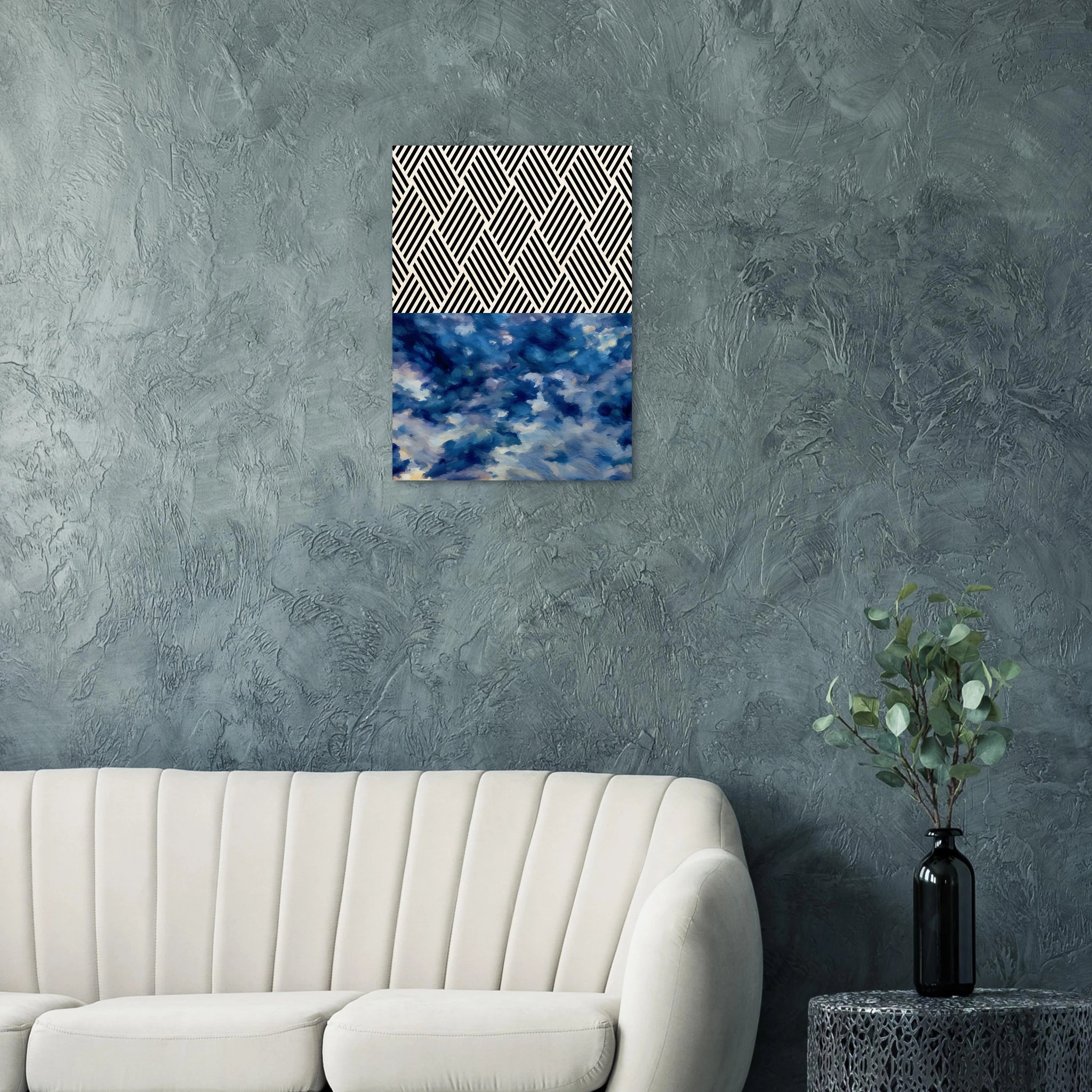 Whispering Patterns : Wood Canvas Art - ARTIFIYY