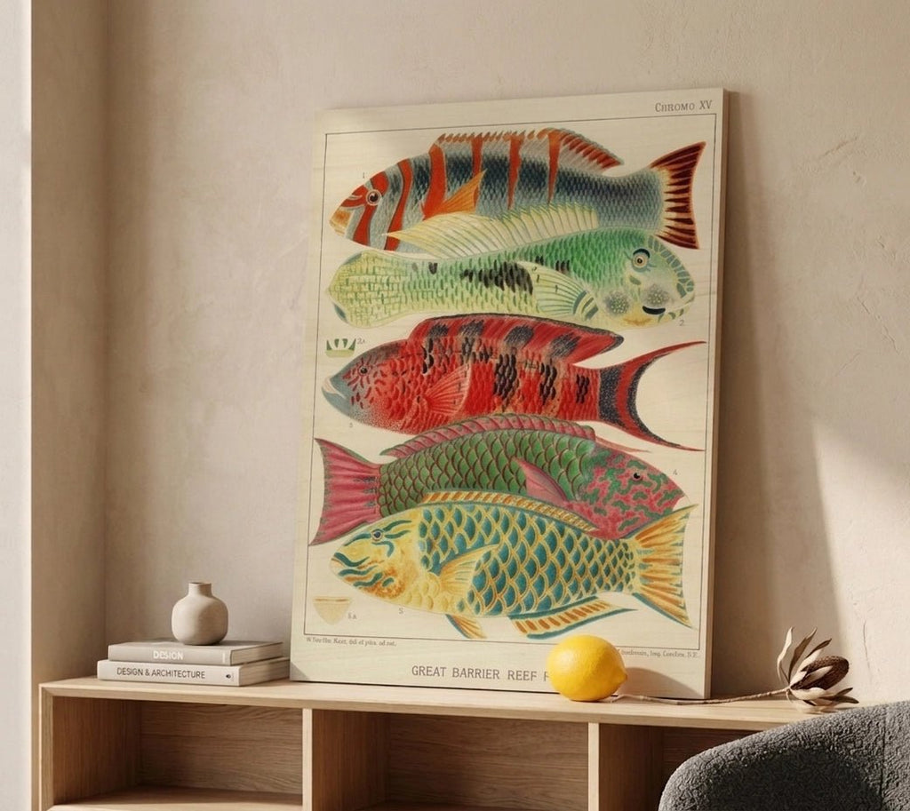 The Radiant Reef: Scientific Artistry from the 19th Century - ARTIFIYY