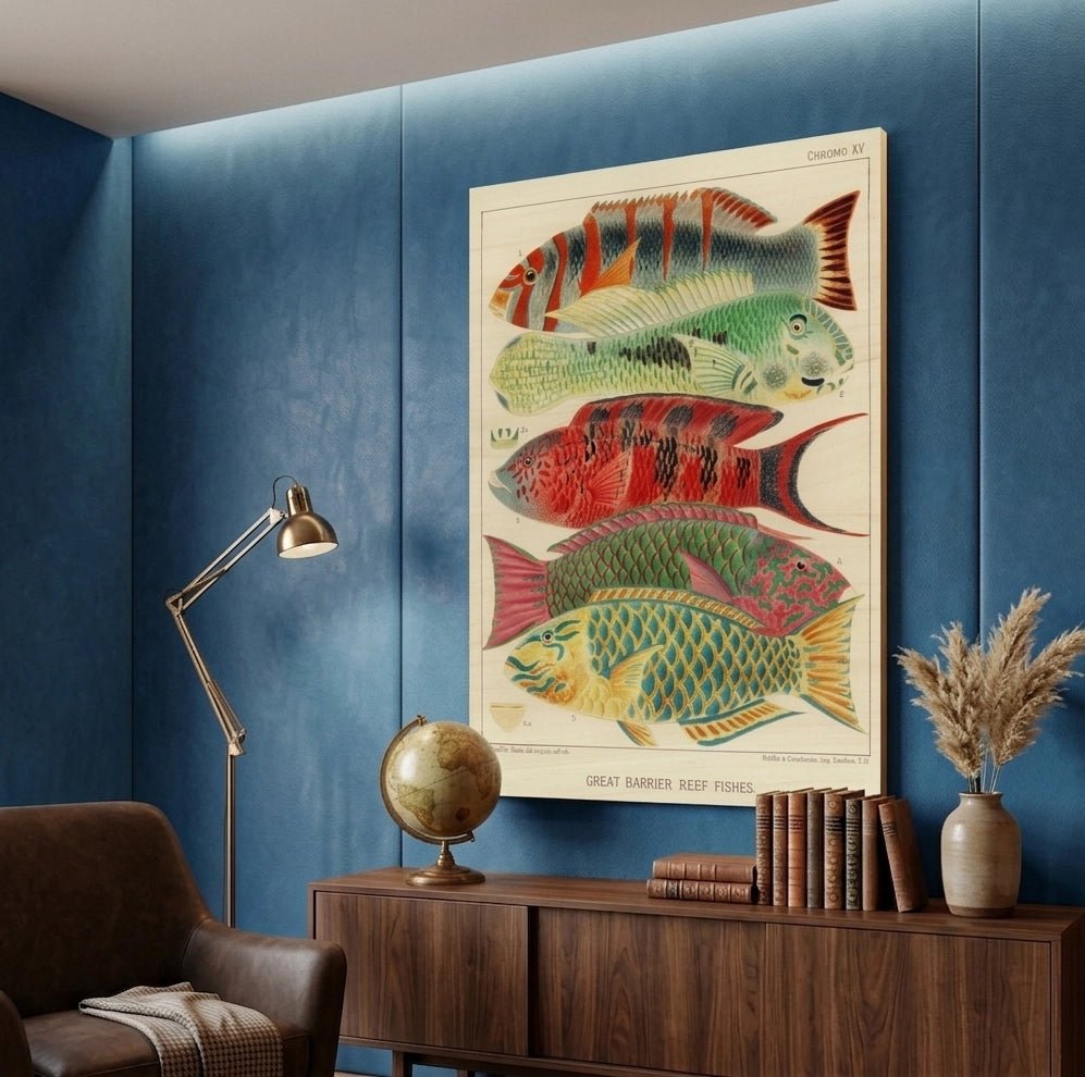 The Radiant Reef: Scientific Artistry from the 19th Century - ARTIFIYY
