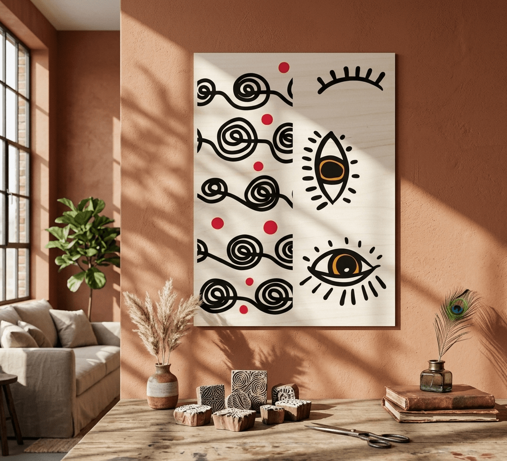 Yeux et motifs - ARTIFIYY